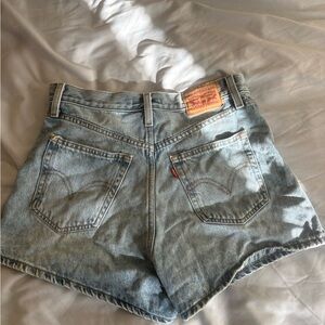 Levi Denim Blue Women's Shorts